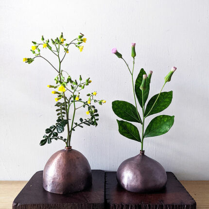 木粱作-課程-鍛銅小花器